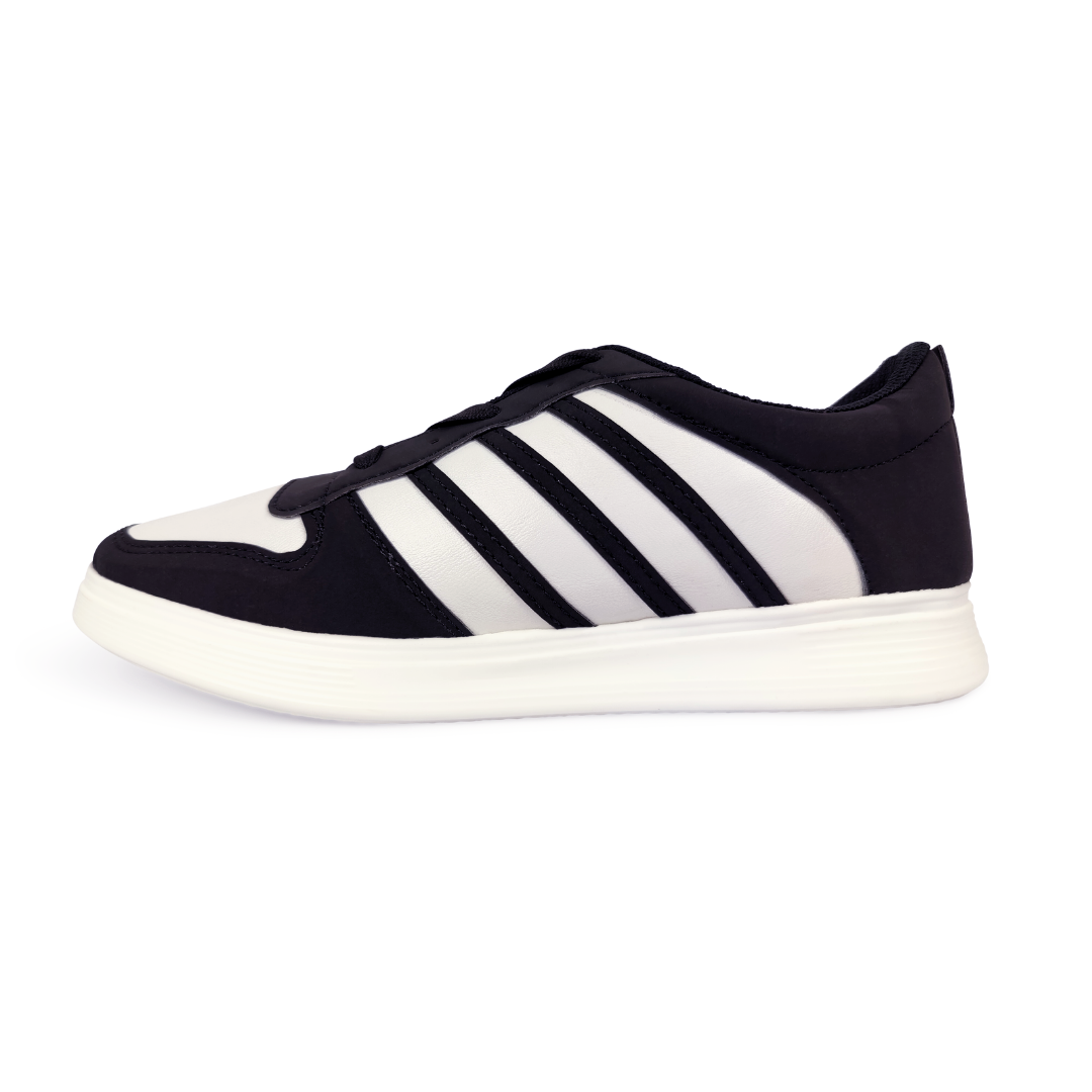 New Stylish Comfortable Casual Sneakers - Black & White