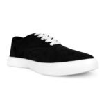 Unisex Lace up Shoe - Full Black