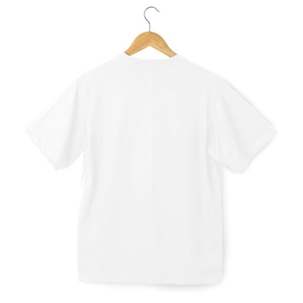 Round Neck Half Sleeve T-Shirt - White