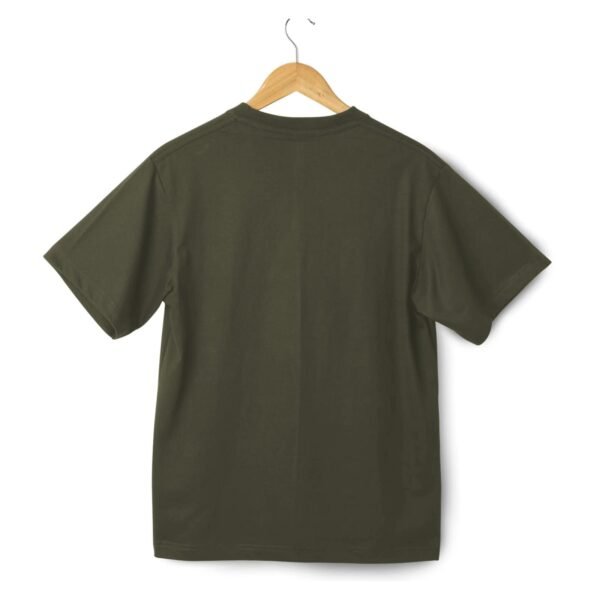 Round Neck Half Sleeve T-Shirt - Army