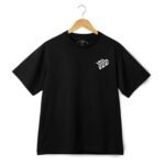 Soft Bold Round Neck Half Sleeve T-Shirt - Black